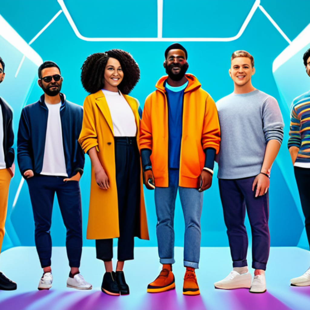 **

"A group of diverse people, fully clothed in casual but stylish attire, participating in a virtual crowdfunding event within a colorful and futuristic metaverse environment, appropriate content, safe for work, perfect anatomy, natural proportions, digital art, vibrant colors, showcasing accessibility and global connection, modest clothing, professional illustration."

**