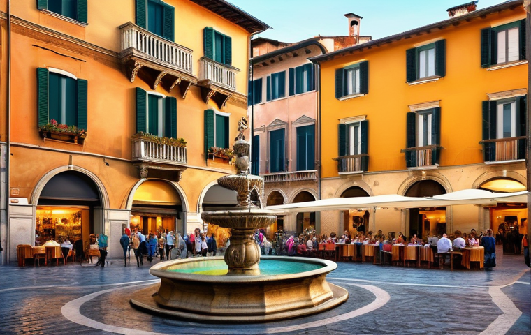 메타버스에서의 경영 전략 수립 - **Professional Metaverse Conference with Italian Flair:**
    A group of diverse professionals, depi...